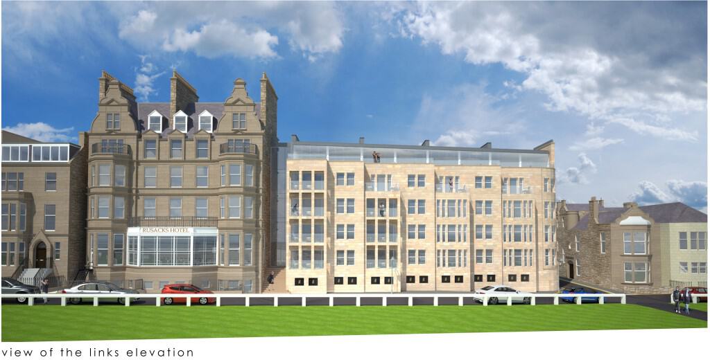 Macdonald Rusack Hotel proposed extension view