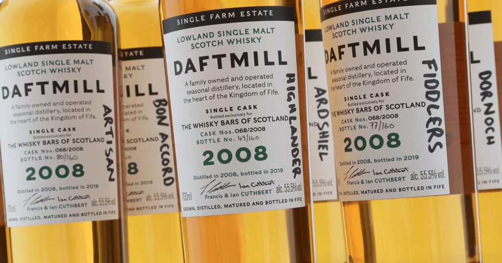 The rare whisky auctioned