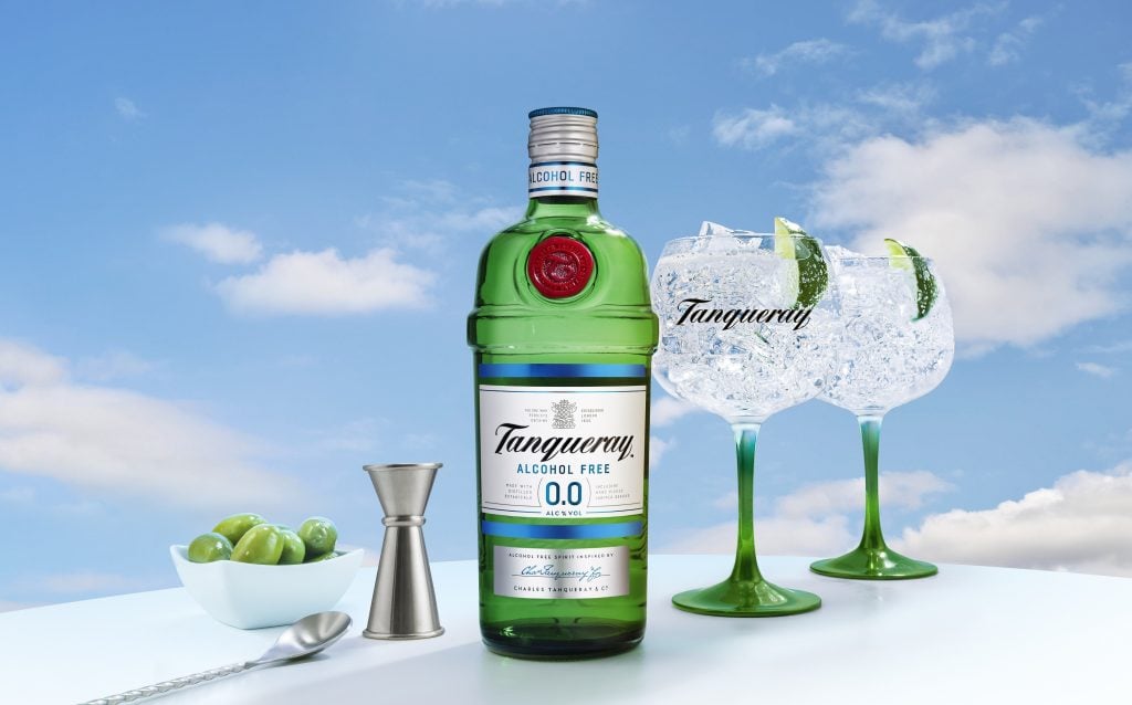 Tanqueray Bottle Serves